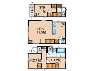 kolet葛飾新宿２の物件間取画像